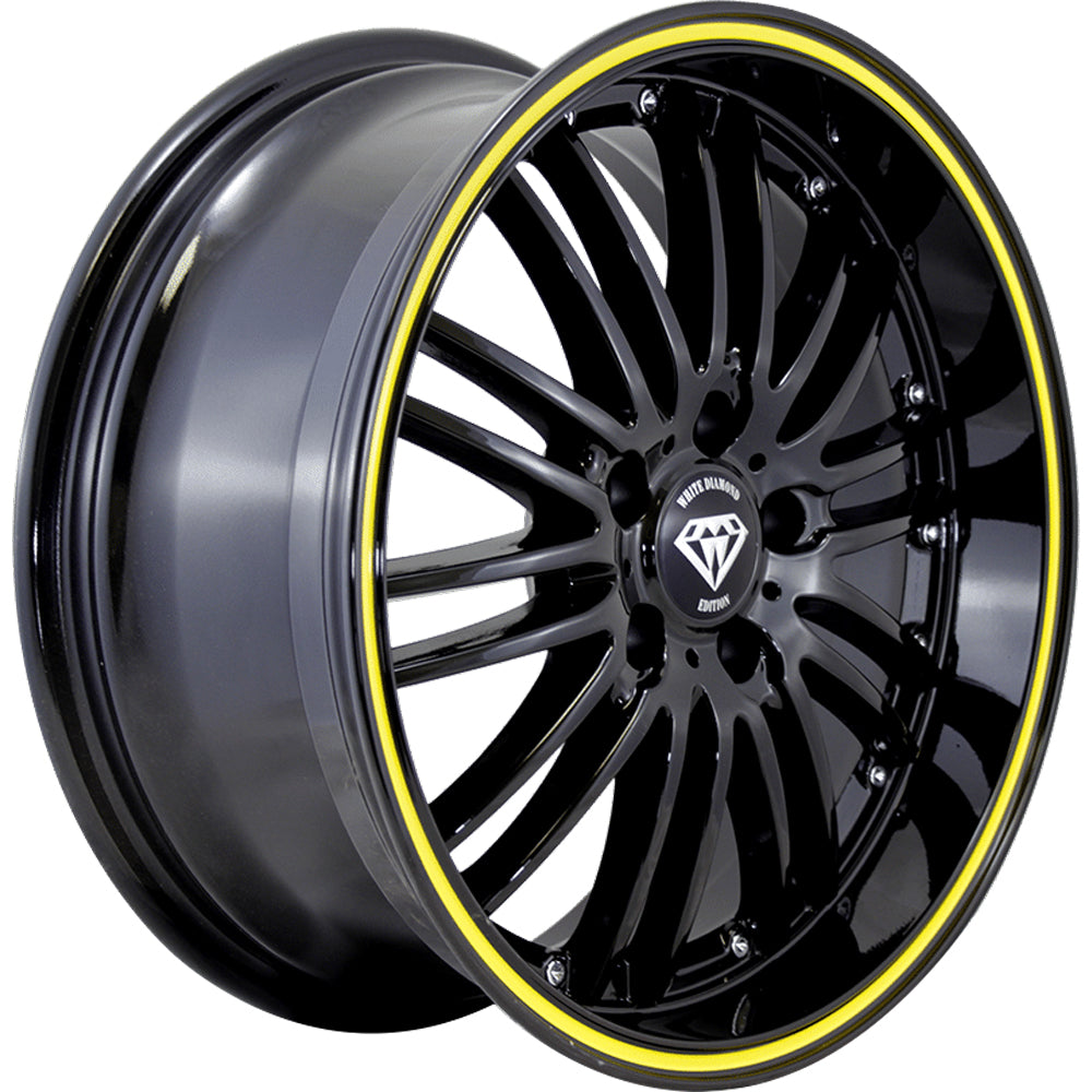 White Diamond W820 Black Wheel