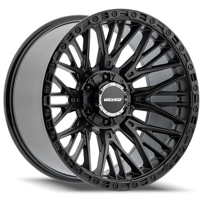 Wicked Offroad W827 Black Wheel
