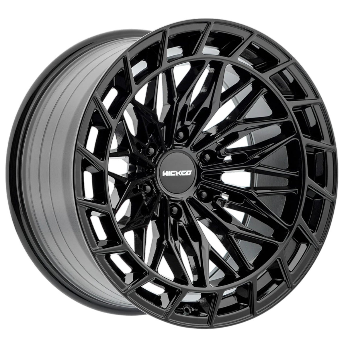 Wicked Offroad W829 Gloss Black Wheel