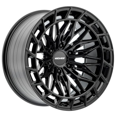 Wicked Offroad W829 Gloss Black Wheel