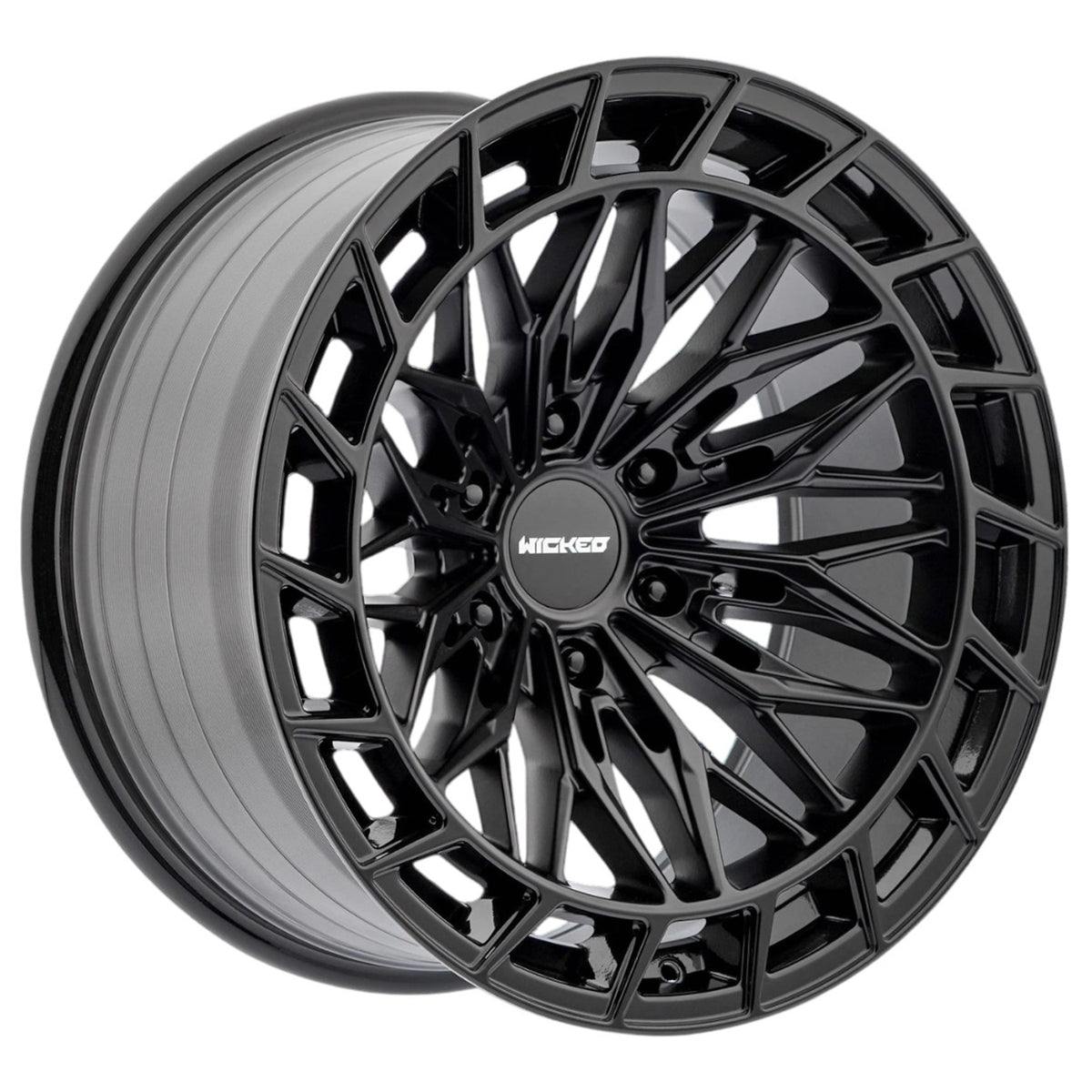 Wicked Offroad W829 Black Wheel
