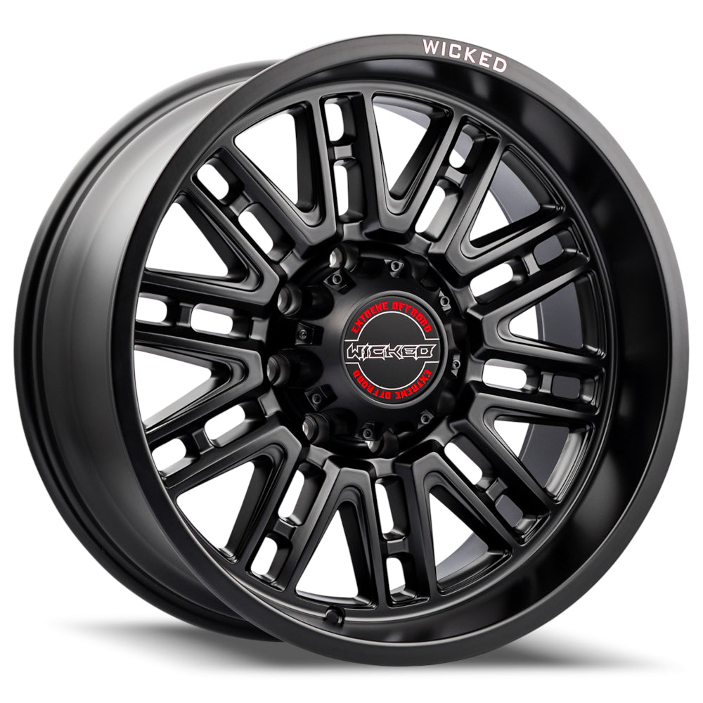 Wicked Offroad W937 Satin Black Wheel