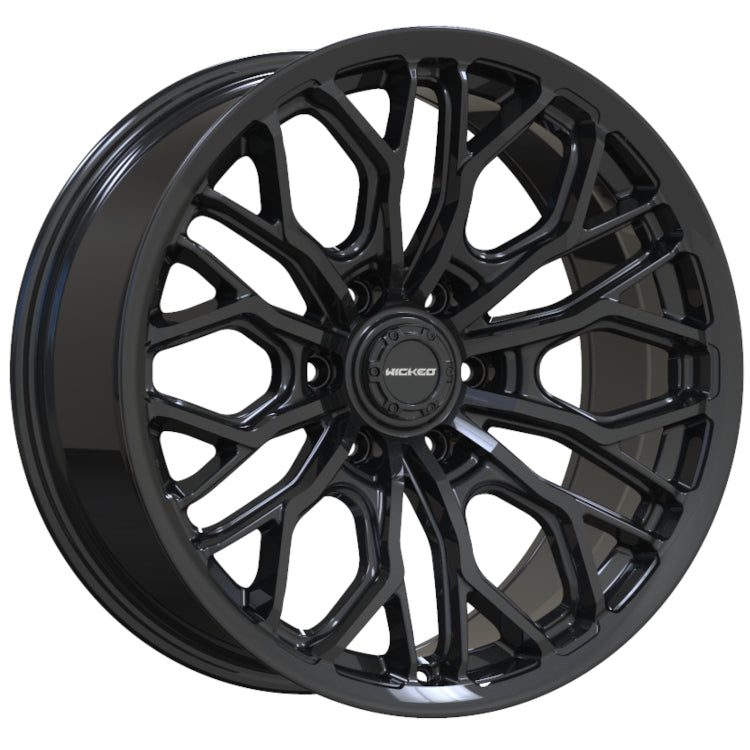 Wicked Offroad W949 Gloss Black Wheel