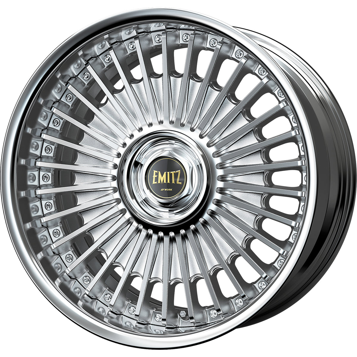 Work Emitz Chrome Polished Wheel