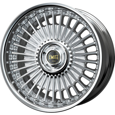 Work Emitz Chrome Polished Wheel