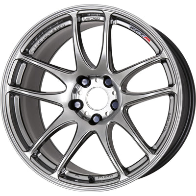 Work Emotion CR Kiwami Silver Wheel