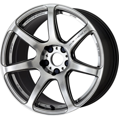Work Emotion T7R Silver Wheel
