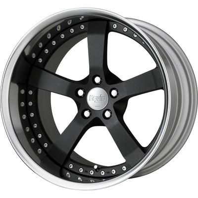 Work Equip E05 Black Polished Wheel