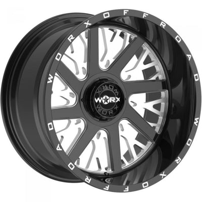 Worx 816BM Black Machined Wheel