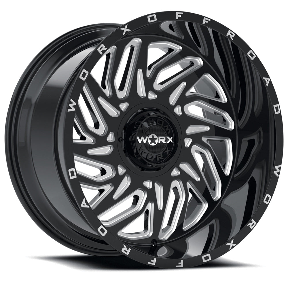 Worx 817BM Black Milled Wheel