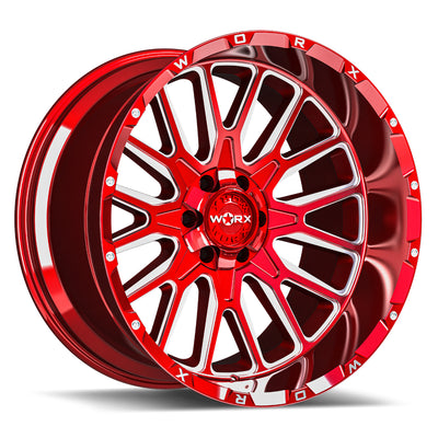 Worx 818RM Red Milled Wheel