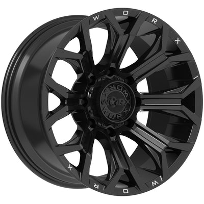 Worx 821B Black Wheel