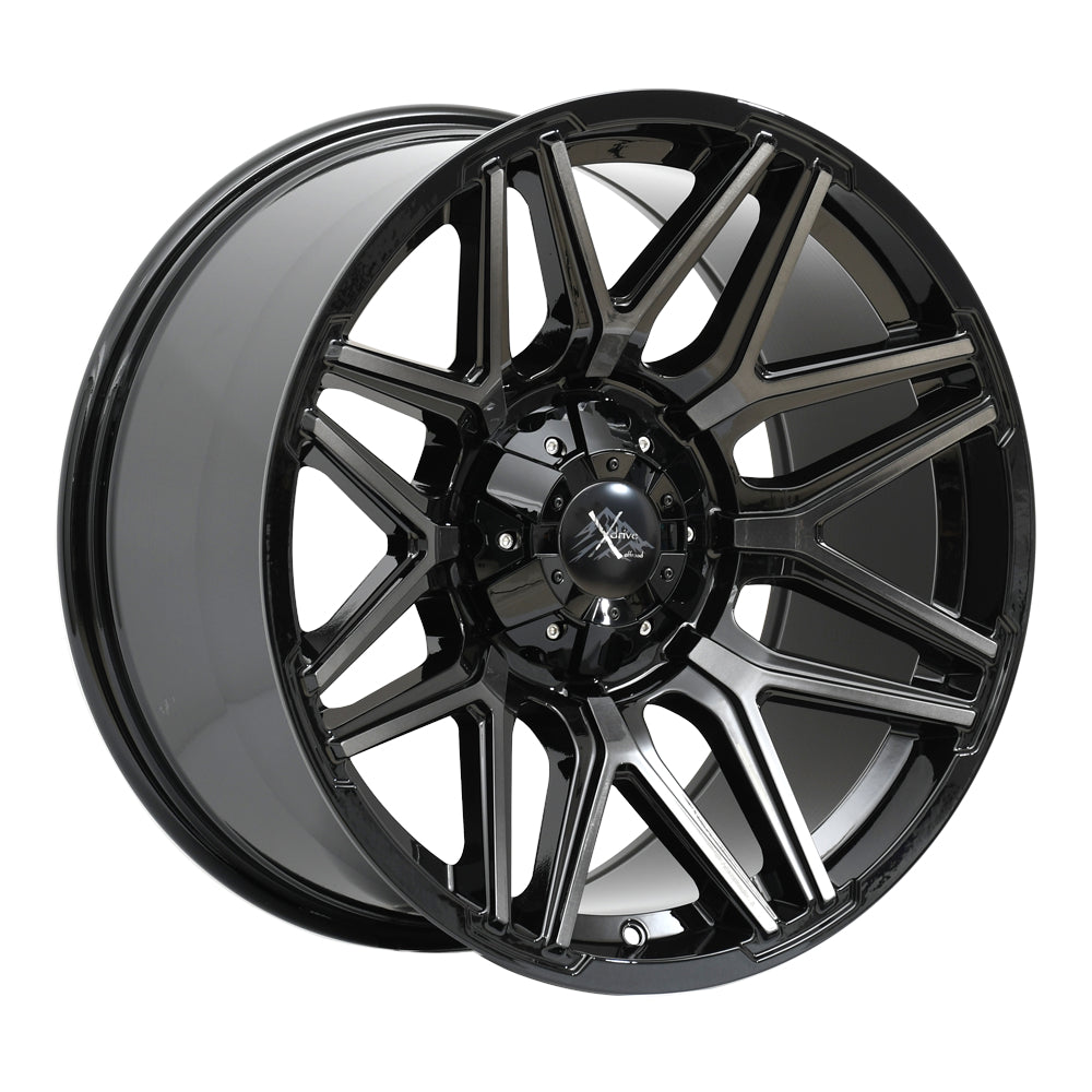 X Drive Crank Black Brushed Wheel