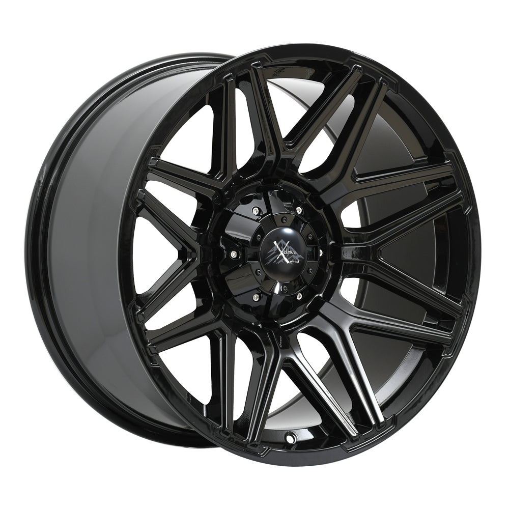 X Drive Crank Gloss Black Wheel