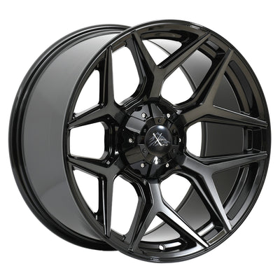 X Drive Defiant Black Brushed Wheel