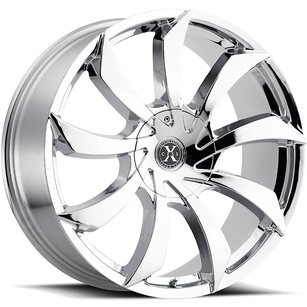Xcess X01 Chrome Wheel