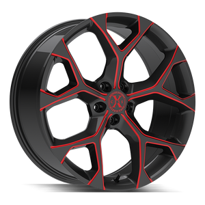 XCess 5 Flake X05 Black wheel