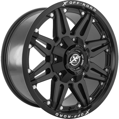 XF Offroad XF-204 Matte Black Wheel