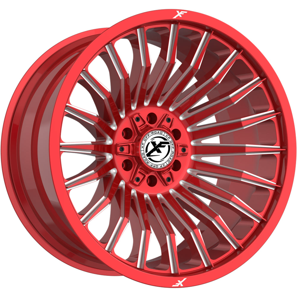 XF Offroad XF-231 Red Milled Wheel