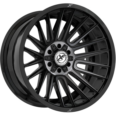 XF Offroad XF-234 Black Machined Wheel