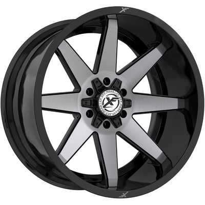 XF Offroad XF-236 Black Brushed Wheel