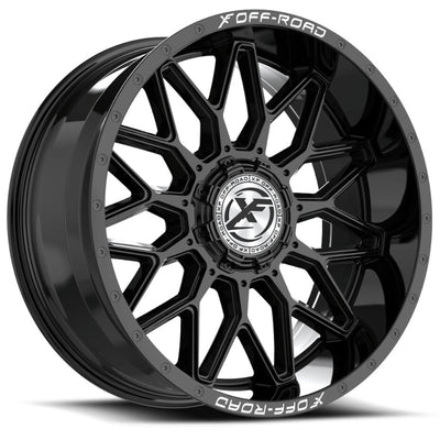 XF Offroad XF-242 Gloss Black Wheel