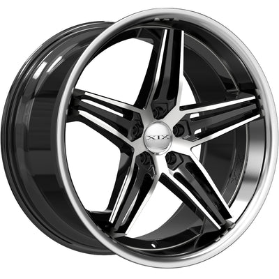 XIX X63 Black Machined Wheel