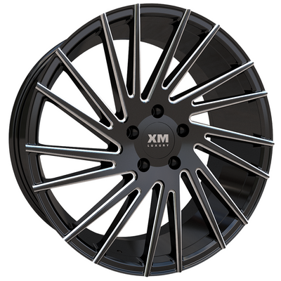 XM Street XM-609 Black Milled wheel