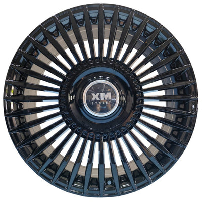 XM Street XM-636 Gloss Black Wheel