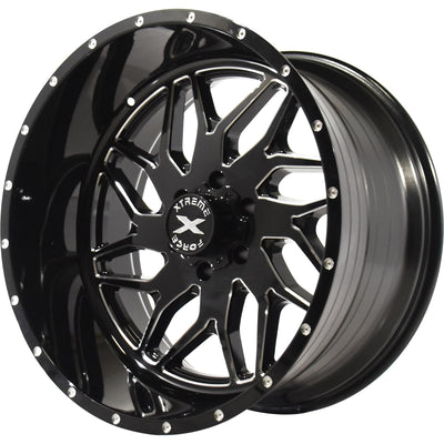 Xtreme Force XF2 Black Milled Wheel