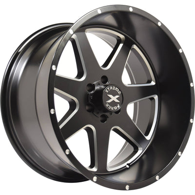 Xtreme Force XF4 Black Brushed Wheel