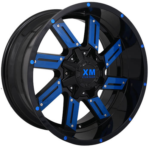 Xtreme Mudder XM-319 Black Wheel