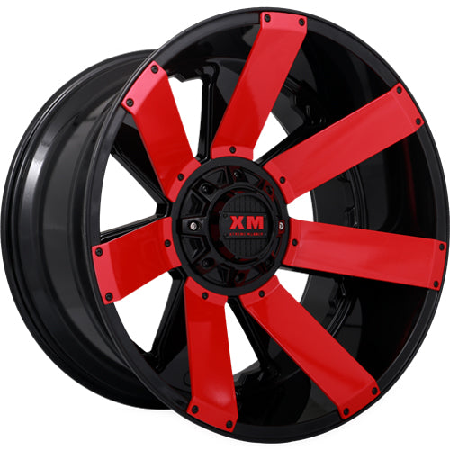 Xtreme Mudder XM-326 Black Wheel