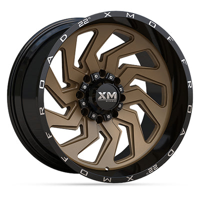 Xtreme Mudder XM-353 Black Bronze Wheel
