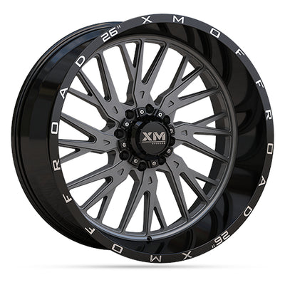 Xtreme Mudder XM-354 Black Wheel