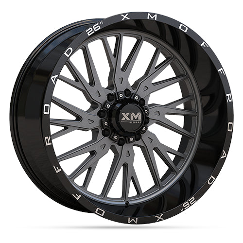 Xtreme Mudder XM-354 Black Wheel