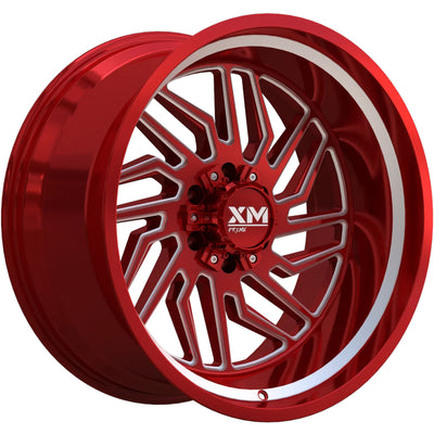 Xtreme Mudder XM-500 Red Milled Wheel