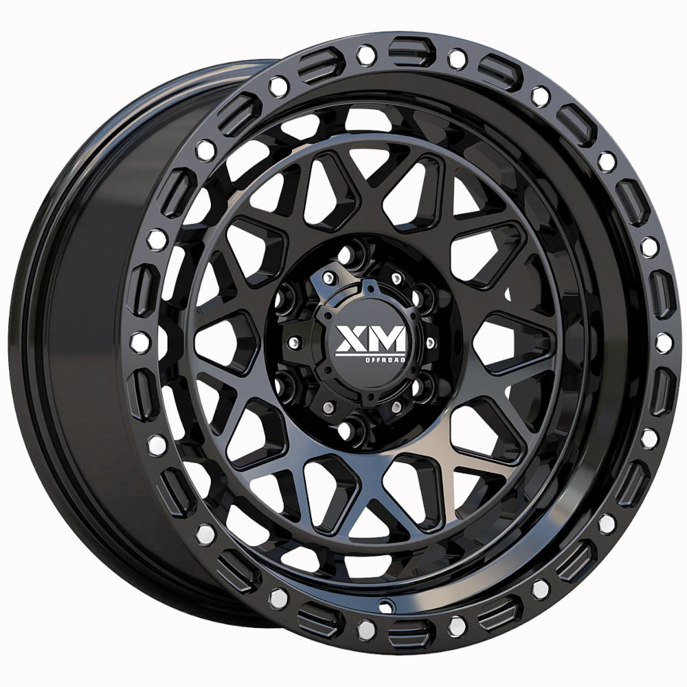 Xtreme Mudder XM-701 Gloss Black Wheel