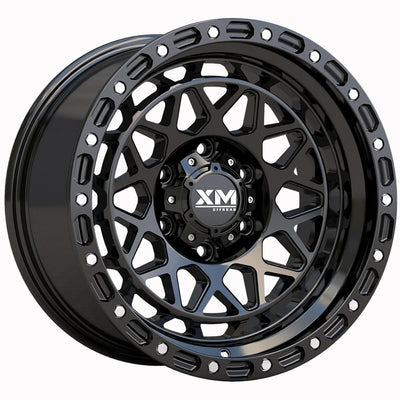 Xtreme Mudder XM-701 Gloss Black Wheel