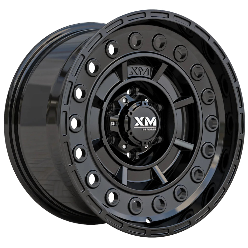 Xtreme Mudder XM-703 Gloss Black Wheel