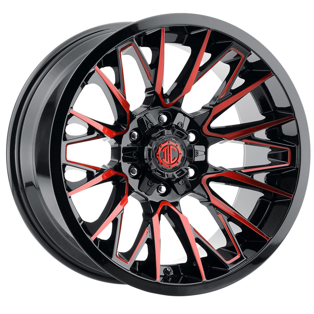 Xtreme NX-31 Black Red Milled Wheel