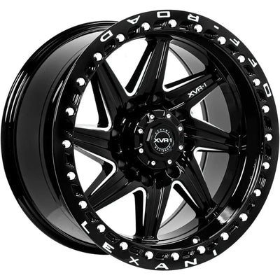 XVR1 Offroad Karma Black Milled Wheel