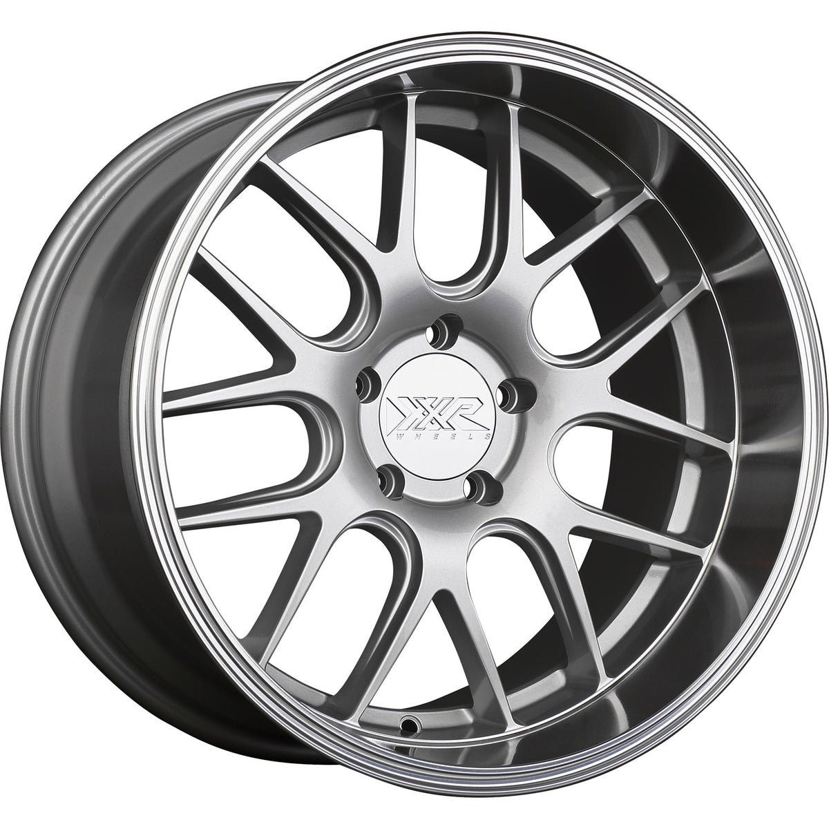 XXR 530D Silver Machined Wheel