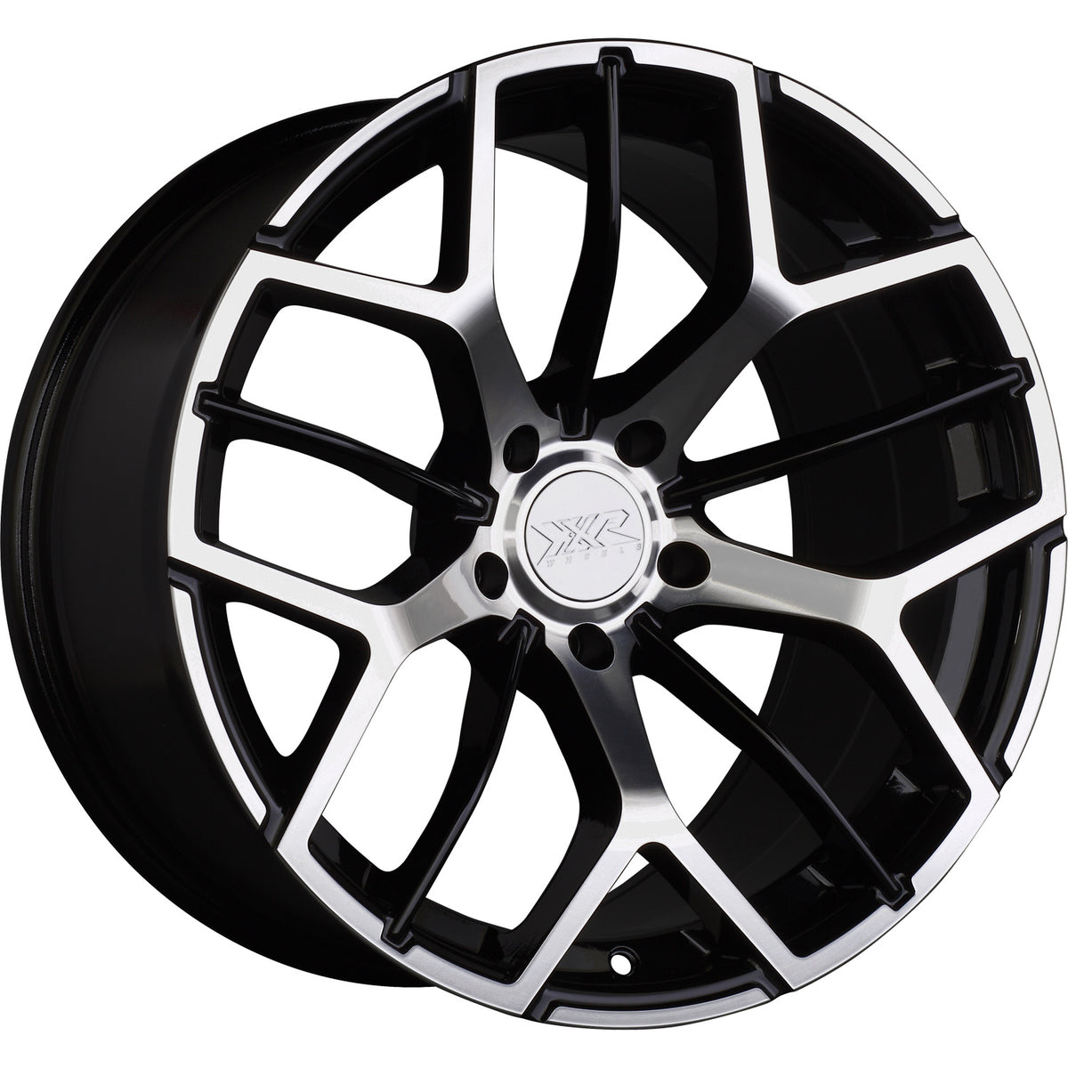 XXR 566 Black Machined Wheel