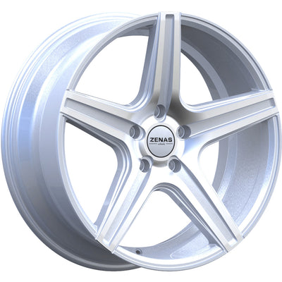 Zenas ZW06 Silver Machined Wheel