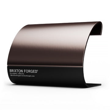 Brushed Carbon Bronze, Satin Clear
