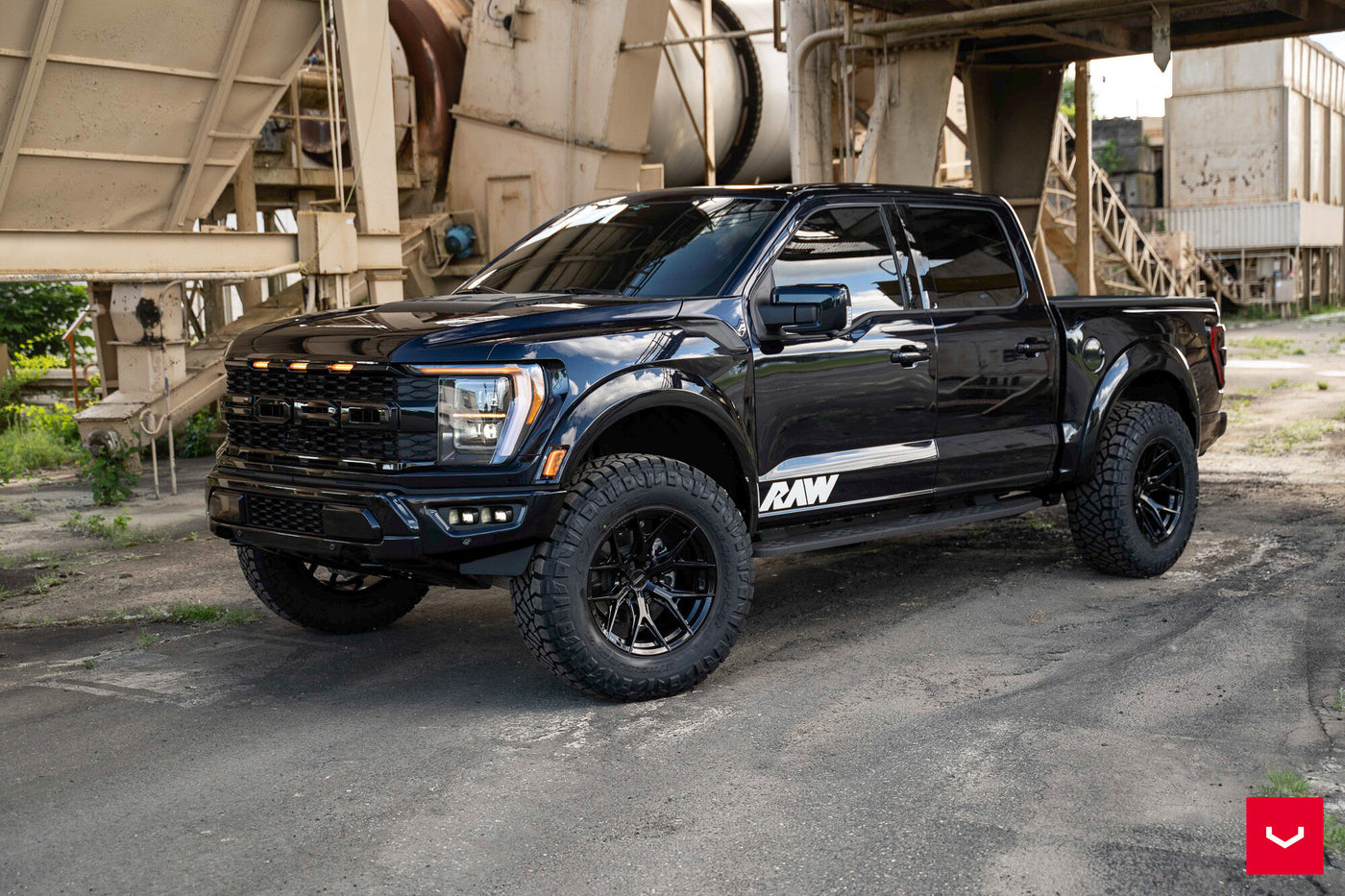 Ford F150 Vossen wheels