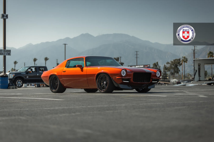 HRE S207H forged wheel on 1972 Chevrolet Camaro