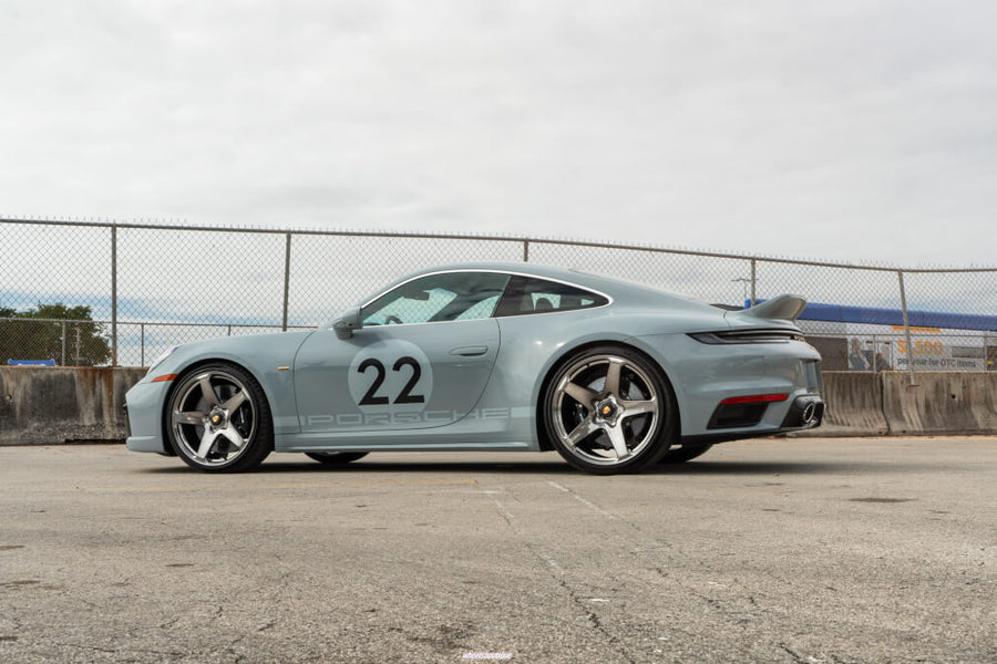 HRE 527M forged wheel on Porsche 992 Sport Classic