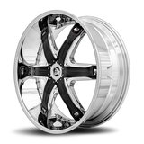 Diablo Fury FUR 26x10 +30mm Chrome